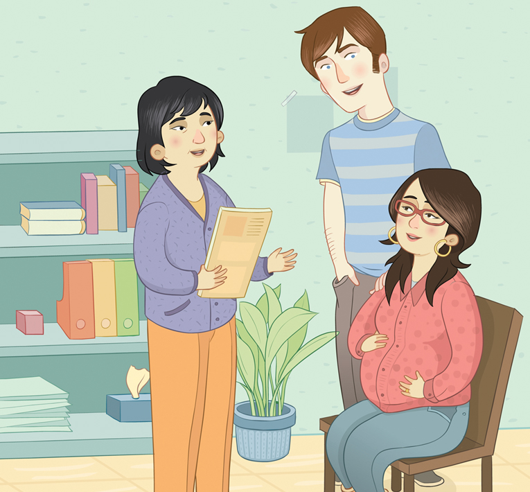 Pregnancy Stories illustration