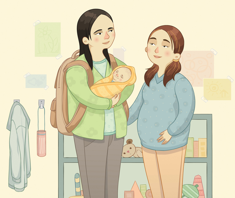 Pregnancy Stories illustration