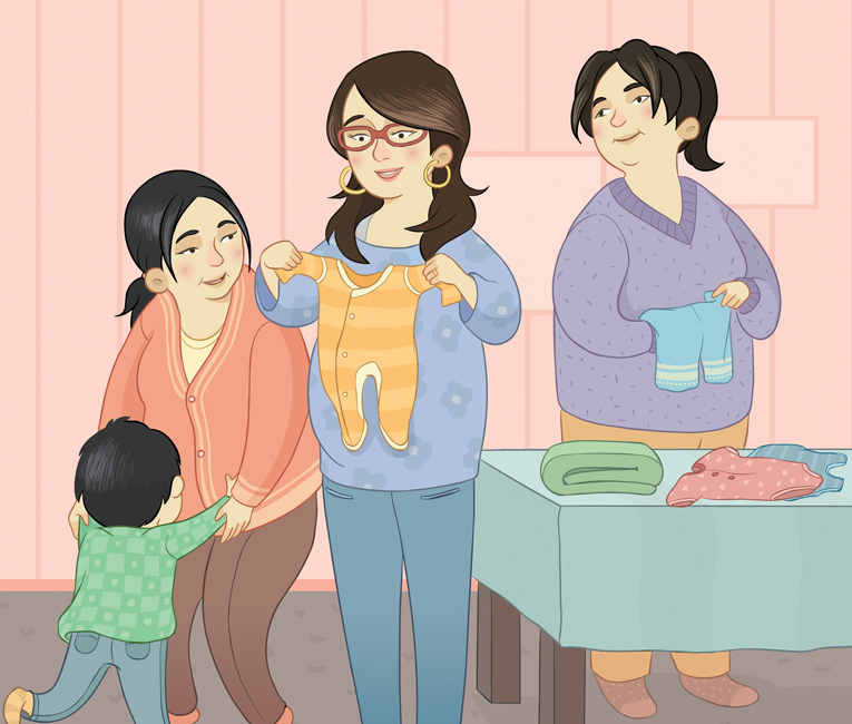 Pregnancy Stories illustration