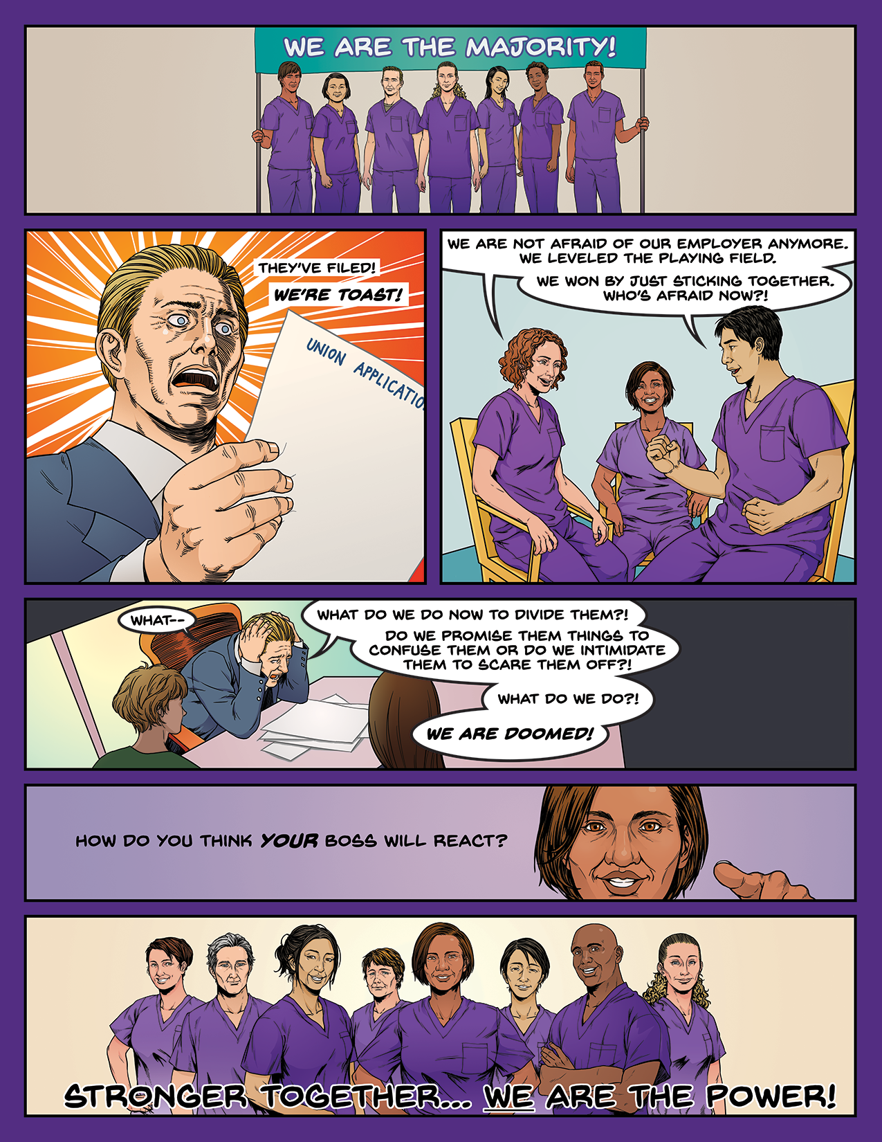 Join the Majority comic