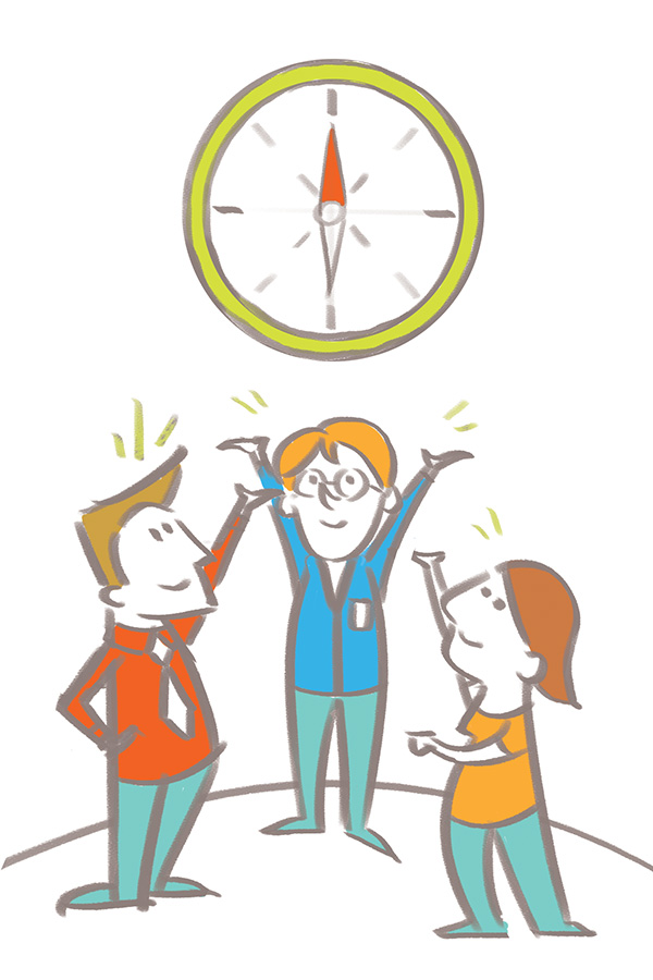 Co-creation concept illustration